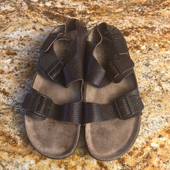 Mephisto Other - Mephisto men’s Brown leather sandals